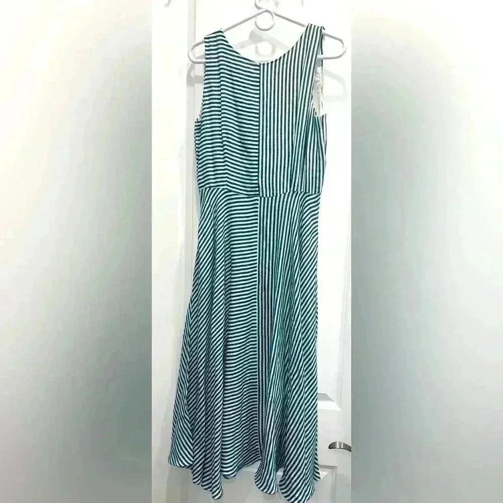 Marella women’s striped long dress - Picture 2 of 6